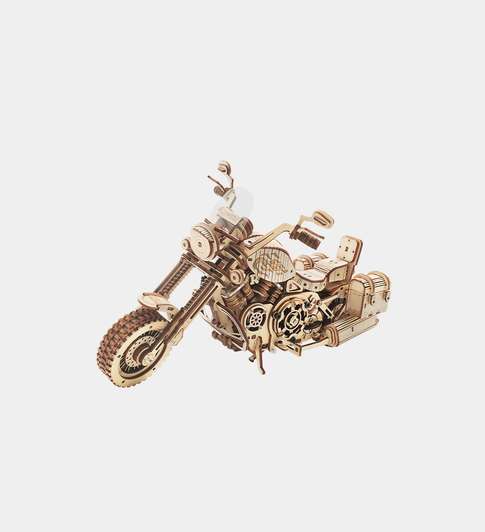 ROBOTIME DIY Miniature Kit Cruiser Motorcycle (420 Pieces)