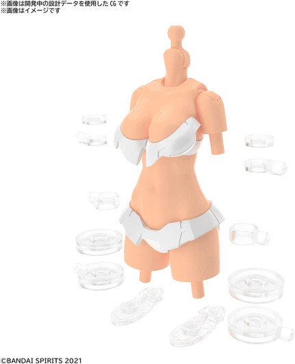 Bandai 30MS Option Body Parts Type S03 (Color C) Plastic Model