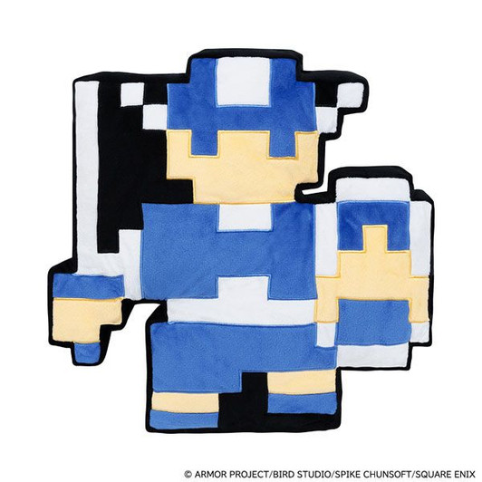 Square Enix Dragon Quest: Pixel Plush Cushion - Hero