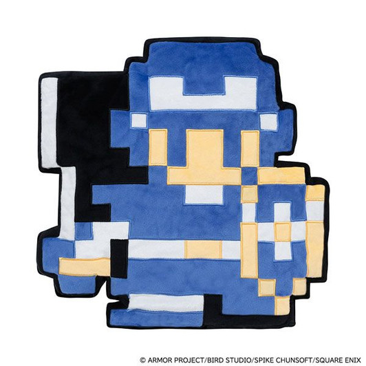 Square Enix Dragon Quest II: Pixel Plush Cushion - The Prince of Midenhall