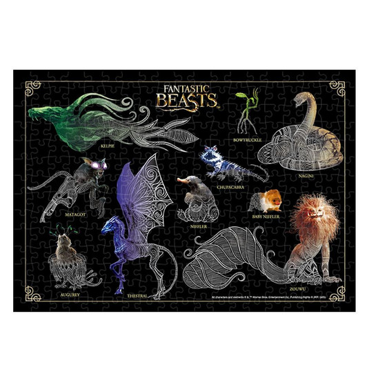 Jigsaw Puzzle Magical Creature Collection (Fantastic Beasts) (266 Pieces)