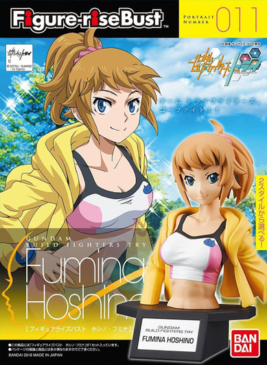 Bandai Figure-Rise Bust 011 Build Fighter's Try FUMINA HOSHINO