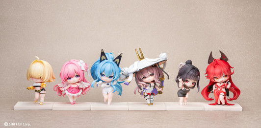 amiami Goddess of Victory: NIKKE - SAC Series Vol. 2 Chibi Figure BOX (6 Pcs)