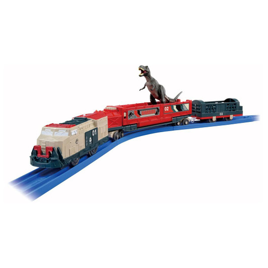 Takara Tomy Plarail Jurassic World Dinosaur Transport Train