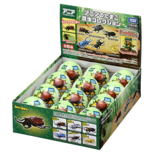 Takara Tomy Ania Egg Insect Collection (12 Piece Box)