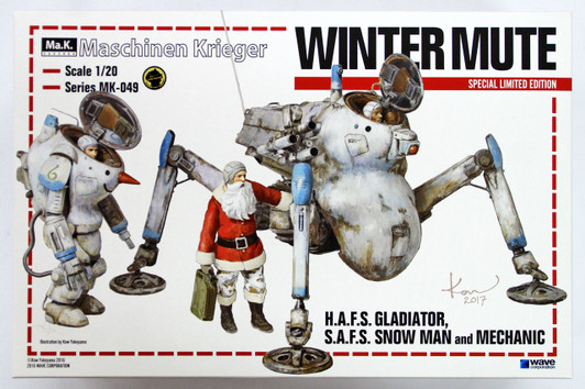 Wave MK049 Mercenary Troops' Arms Winter Mute Special Limited Ed. 1/20 Scale Kit