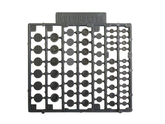 Kotobukiya Parts M.S.G Modeling Support Goods Pla Unit P120 Round Mold IV