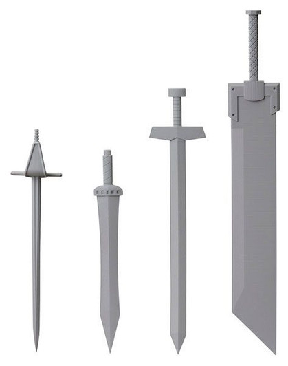 Kotobukiya Parts M.S.G Modeling Support Goods Weapon Unit 33 Knight Sword