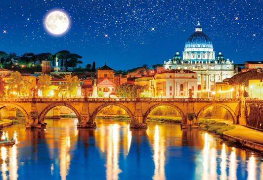 Beverly Jigsaw Puzzle M81-861 World Heritage St. Peter's Basilica Vatican City (1000 S-Pieces)