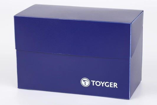 Toyger Dual Deck Case [Nested Super Versatile Large Capacity Deck Case] With Two Separators (Navy)