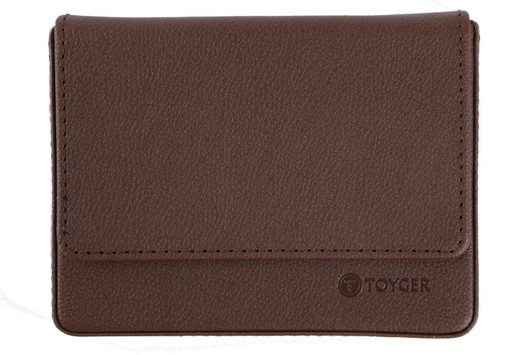 Toyger Pokecase [Ideal For Carrying Purchased Cards Smartly] Card Case Pocket Size (Brown)