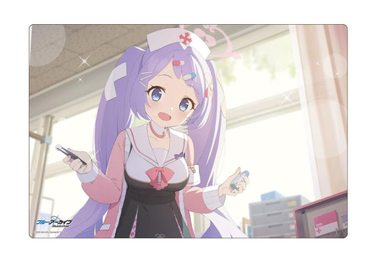 Bushiroad Rubber Mat Collection V2 Vol.1746 Blue Archive 'Hanae' Memorial Lobby Illustration Ver.