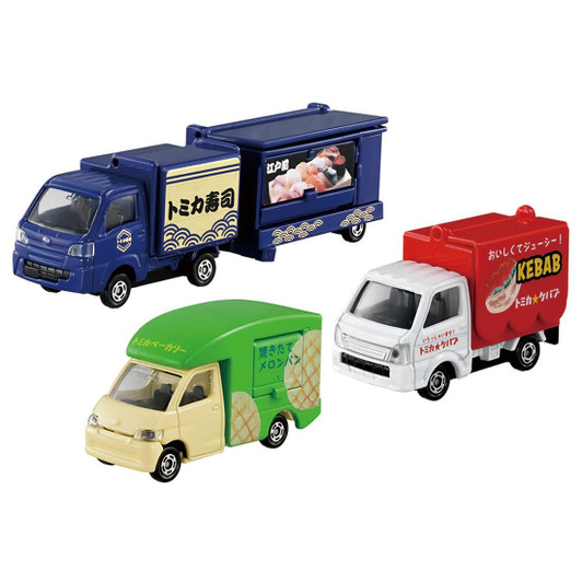 Takara Tomy Tomica Let's Eat Together! Tomica Food Shop Set