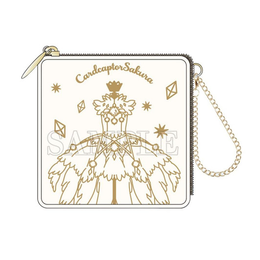 T's Factory Cardcaptor Sakura Square Pouch Clear Card