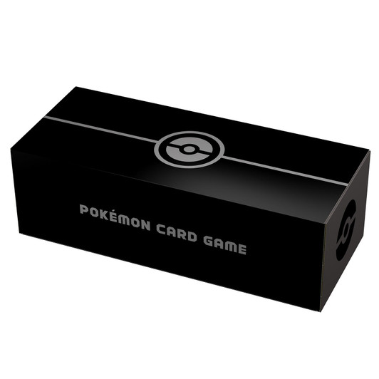 Pokemon Center Original Pokemon Card Game Long Card Box Black