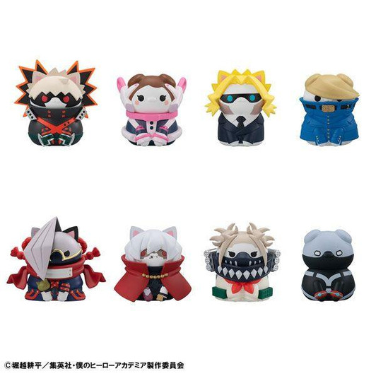 Megahouse MegaHouse Mega Cat Project: My Hero Academia - HeroAca Nyanko No.02 Figure 8pcs BOX 