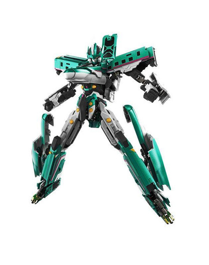  Bandai Soul Of Chogokin GX-115  E5 Hayabusa Figure (Shinkansen Transforming Robot Shinkalion) 