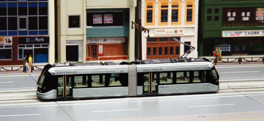 Kato 14-809-2 Toyama Chiho Railway CENTRAM DE 9002 (Silver) (N scale)