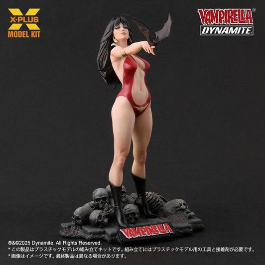  XPlus 1/8 Scale Vampirella Jose Gonzalez Edition Plastic Model 