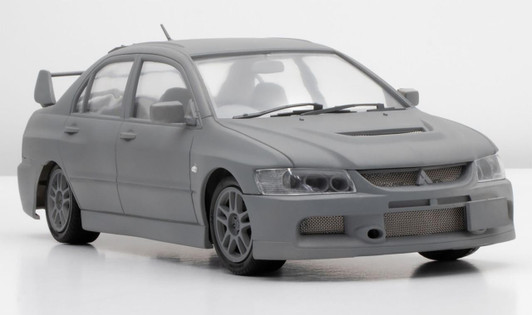  Fujimi 1/24 Mitsubishi Lancer Evolution IX GSR Plastic Model 