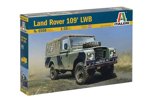  Platz Italeri 1/35 British Army Land Rover 109 LWB							Plastic Model 