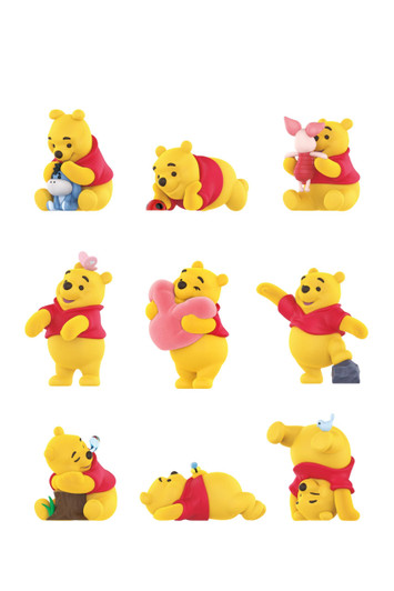 52toys Blindbox Disney Relaxed Winnie The Pooh 8-Piece Box