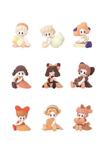 Translate the following text to English: 52Toys Blindbox Uki Sweet Girl Series Box of 8.