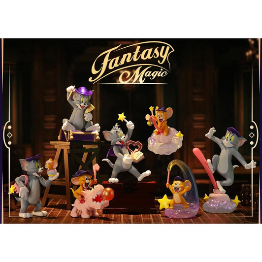 52Toys Blindbox Tom And Jerry Fantasy Magic 6-Piece Box
