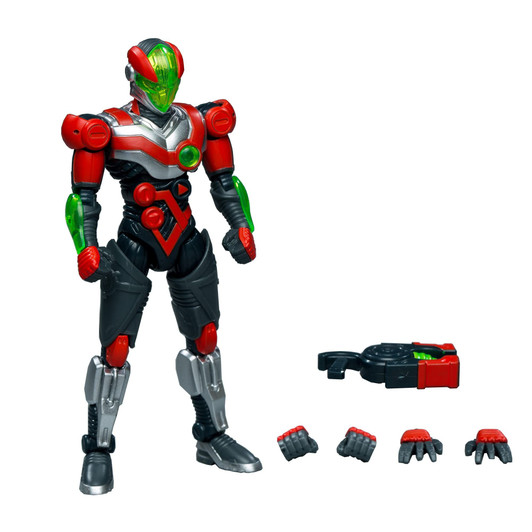 52Toys FigLite 3.75 Series Hexanoid Unus Painted Action Figure