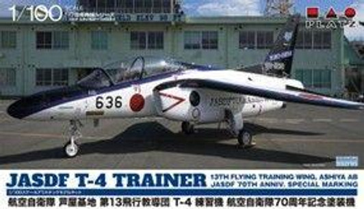  Platz 1/100 JASDF Ashiya Base 13th Flight Training Group T-4 Trainer Aircraft Plastic Model 