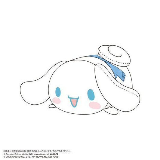  Max Limited Hatsune Miku x Cinnamoroll: Potekoro Mascot M Size Vol.3: Cinnamoroll (Scarf) Plush Toy 