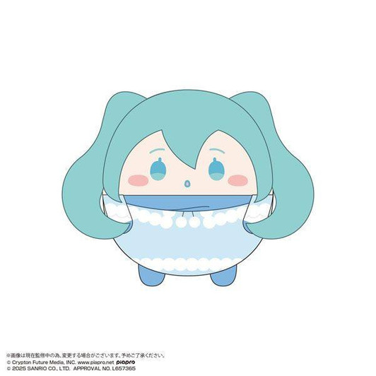  Max Limited Hatsune Miku x Cinnamoroll: Fuwakororin M Size Vol.3 - Hatsune Miku (Scarf) Plush Toy 