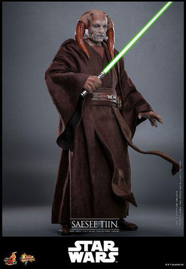  Hot Toys Movie Masterpiece 1/6 Saesee Tiin Fully Poseable Figure (Star Wars: Revenge of the Sith) 