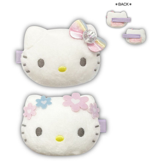 TCP TCP Hello Kitty Plush Multi Clip Rainbow & Flower