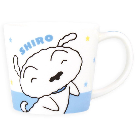 T's Factory Crayon Shinchan Major Mug Shiro / Star