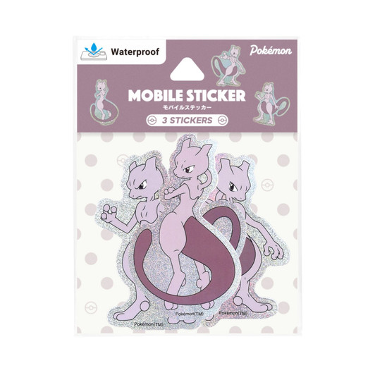 Pokemon Center Original Mobile Sticker Mewtwo 951K