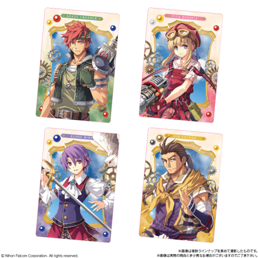 Bandai Candy The Legend of Heroes: Trails in the Sky 1st Chapter Wafer Metallic Card Collection(20pcs/BOX)