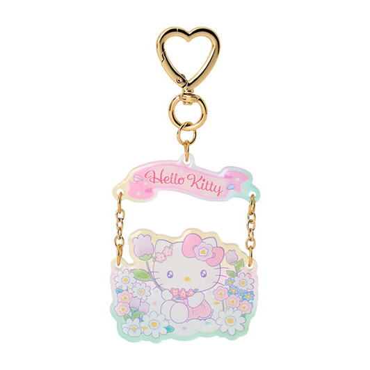  Sanrio Hello Kitty Acrylic Keychain (Everyone is a Star! Exciting Design) 