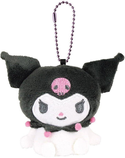  T's Factory Sanrio Kuromi Finger Puppet Mascot Keychain 