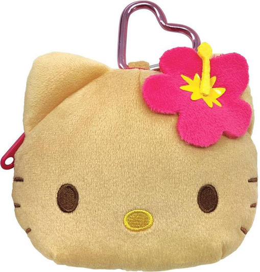  T's Factory Sanrio Kitty / Sunburned Plush With Carabiner 
