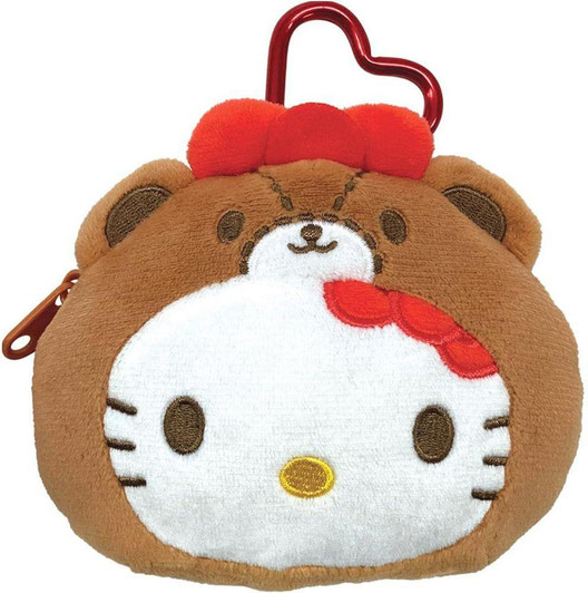  T's Factory Sanrio Kitty/Friend Plush With Carabiner 