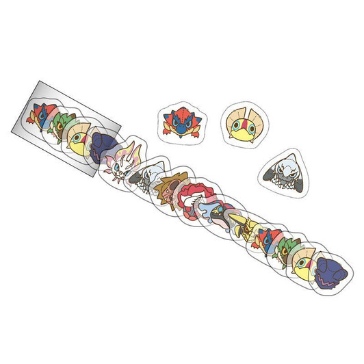 Capcom Mon Defo Die-Cut Masking Tape (Monster Hunter)