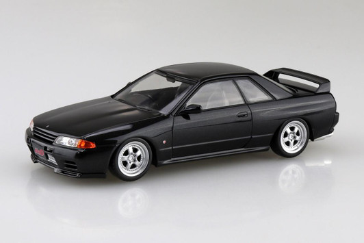  Aoshima RakuPla Snap Kit Initial D Nakazato's Nissan Skyline GT-R (R32 model) 1/32 Plastic Model 