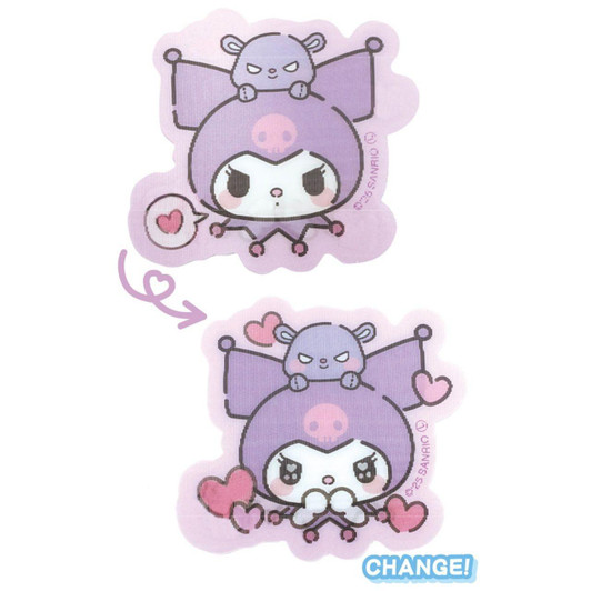  OST Sanrio Characters Melomelo Change Sticker Kuromi 