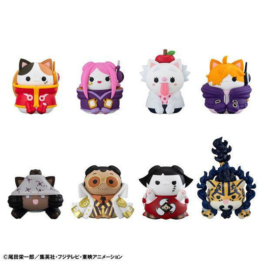 Megahouse MegaHouse Mega Cat Project: One Piece: Nyan Piece! Egghead Ver. (8 Packs Complete Box) 