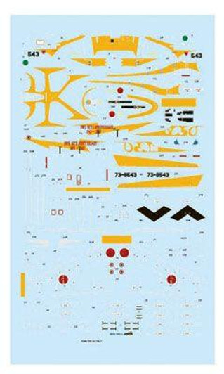  Platz 1/72 F-2A 3rd Air Wing 50th Anniversary Commemorative Aircraft Decal 