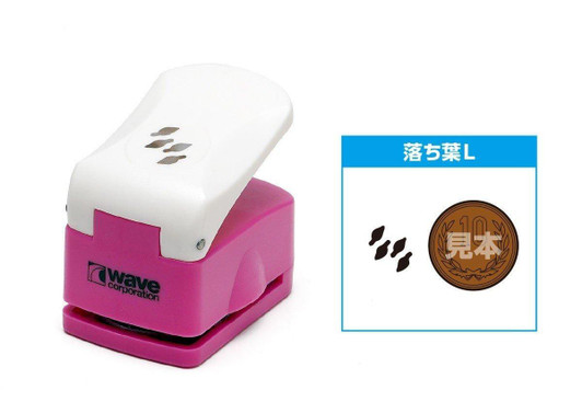  Wave HG Craft Hole Punch Fallen Leaves Large (Tool) 