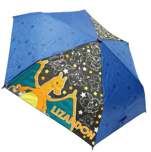  J's Planning Pokemon Blue & Black Folding Umbrella 