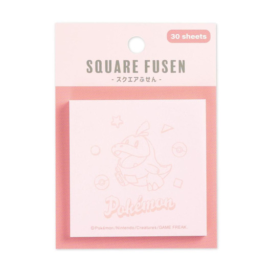  Pokemon Center Original Square Sticky Notes / Fuecoco 