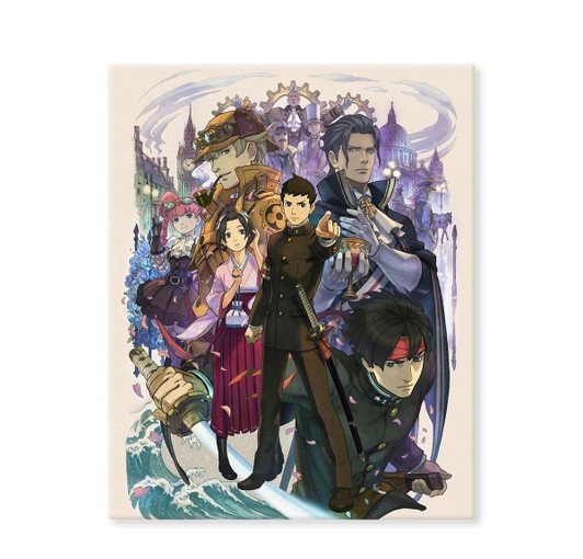  Capcom The Great Ace Attorney - The Adventures Of Ryunosuke Naruhodo - Main Visual Character Fine Board 